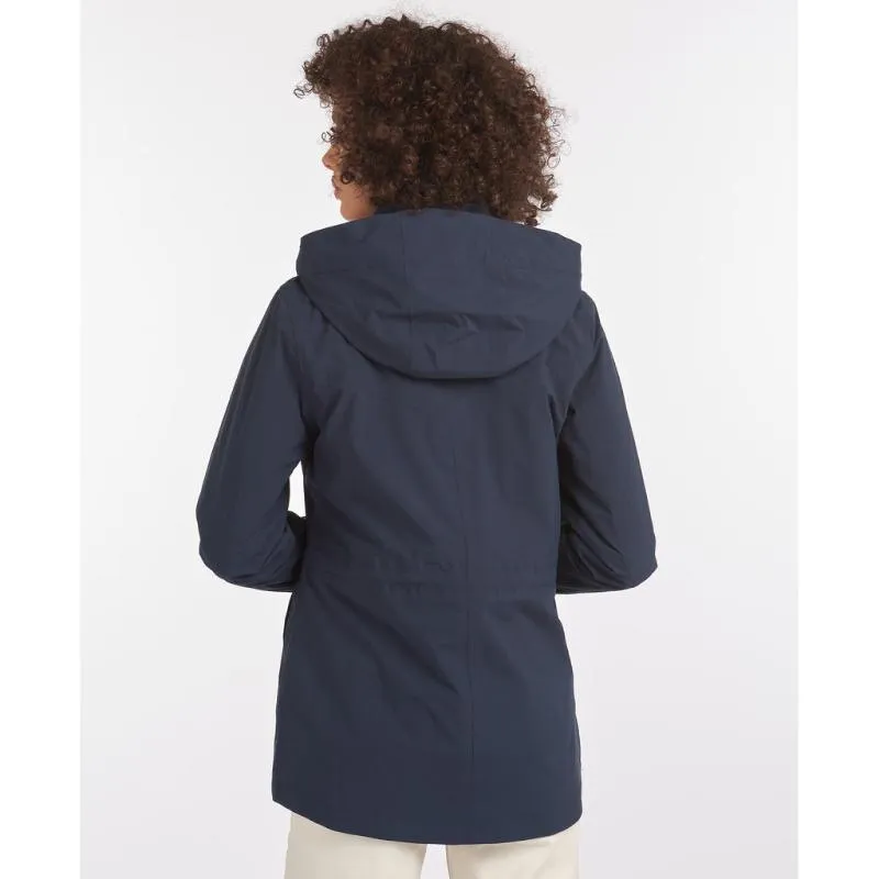 Barbour Clyde Ladies Waterproof Jacket - Navy