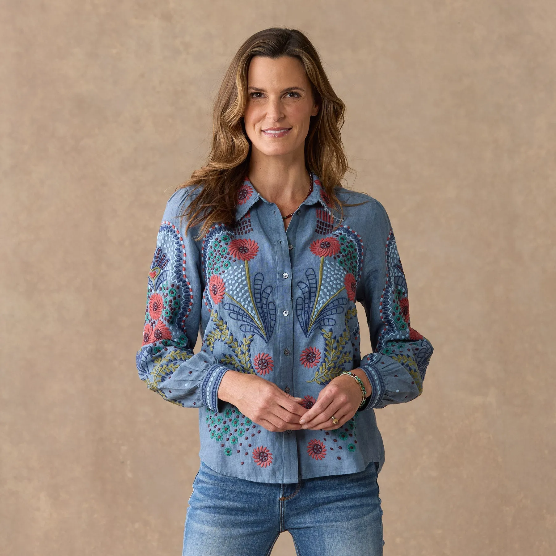 Canyon Sunset Shirt, Petite