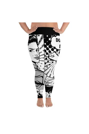 Doing It! All-Over Print Plus Size Leggings