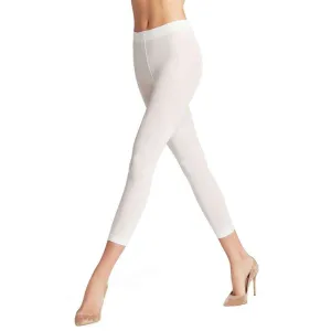 Falke Pure Matt 50 Denier Capri Leggings - White