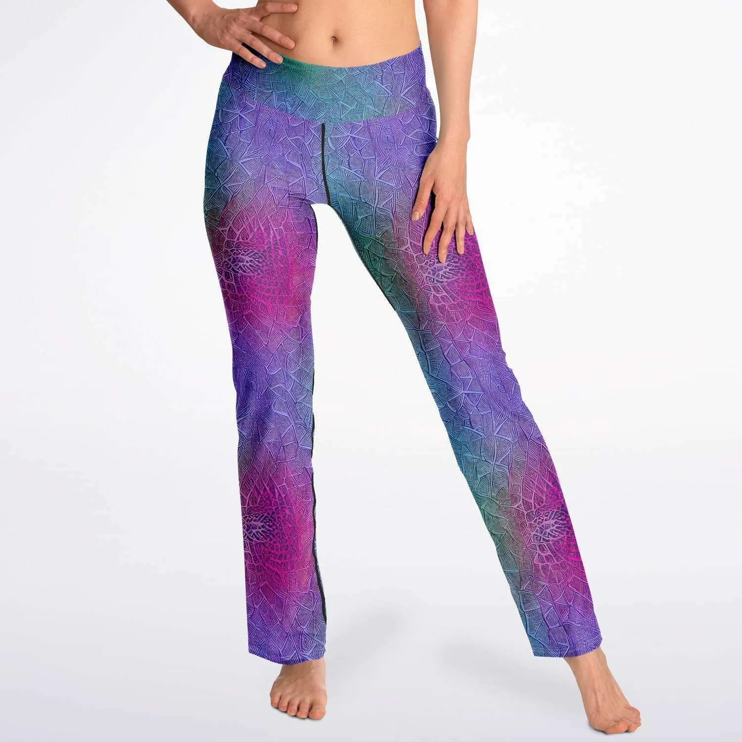 Flare Leggings Mermaid Colour