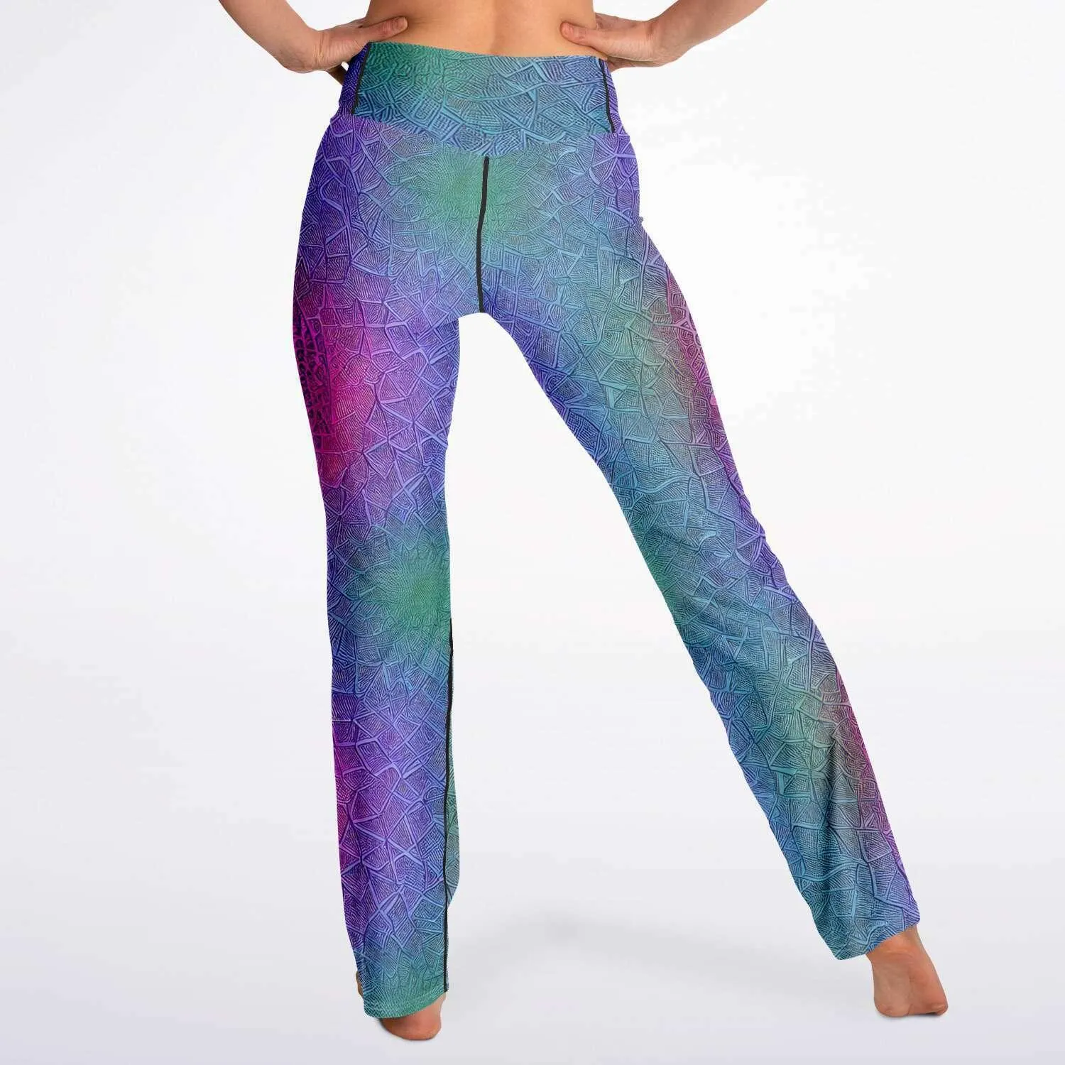 Flare Leggings Mermaid Colour