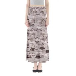 Heart of the Forest Full Length Maxi Skirt