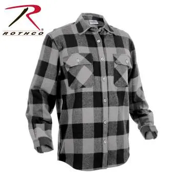 Heavy Weight Solid Flannel Shirt