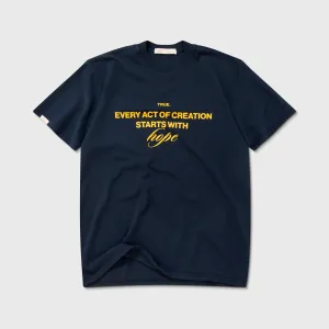 Hope T-Shirts - Dark Blue