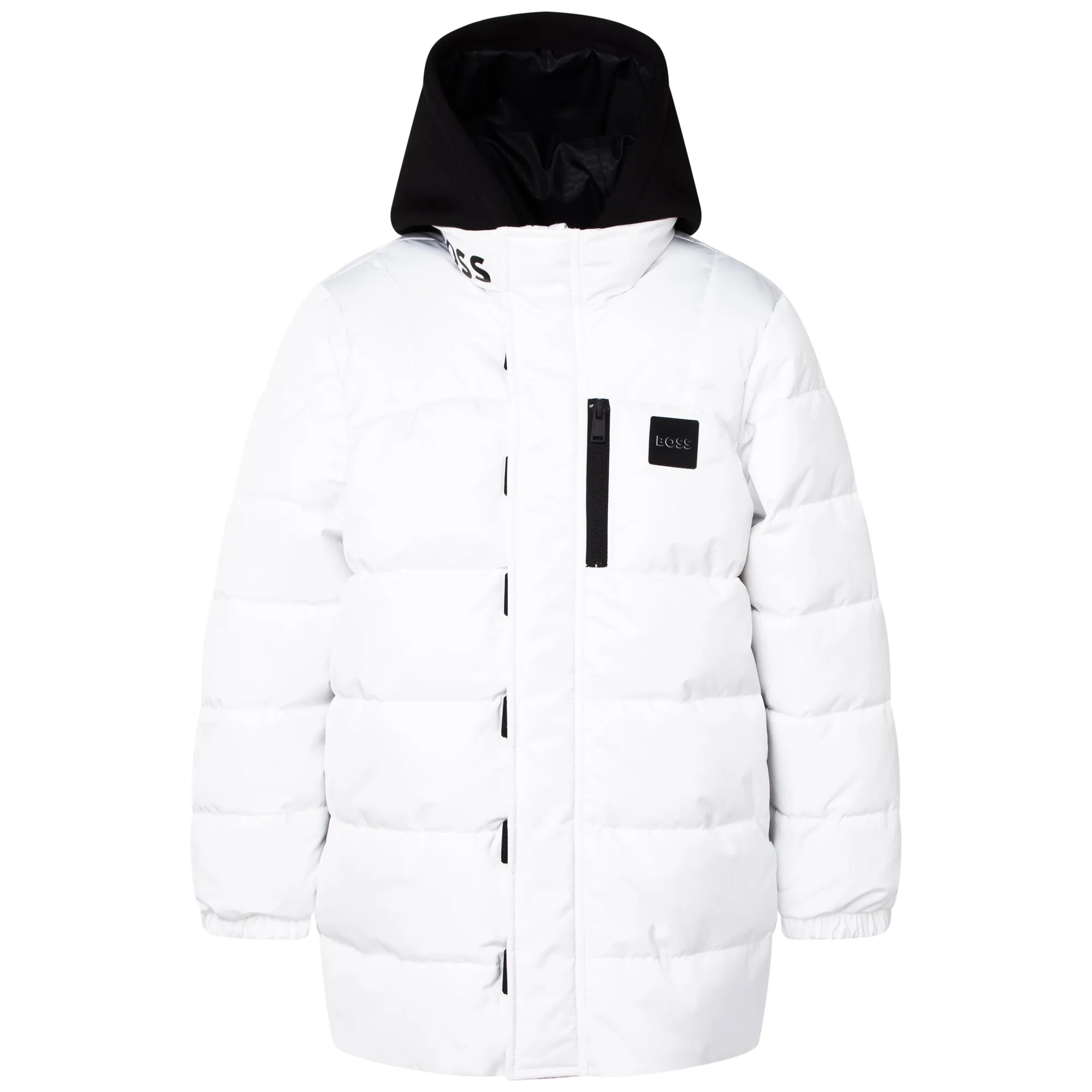 Hugo Boss White Puffer Jacket