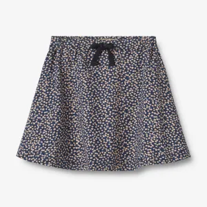 Jersey Skirt Rosie - blue flowers