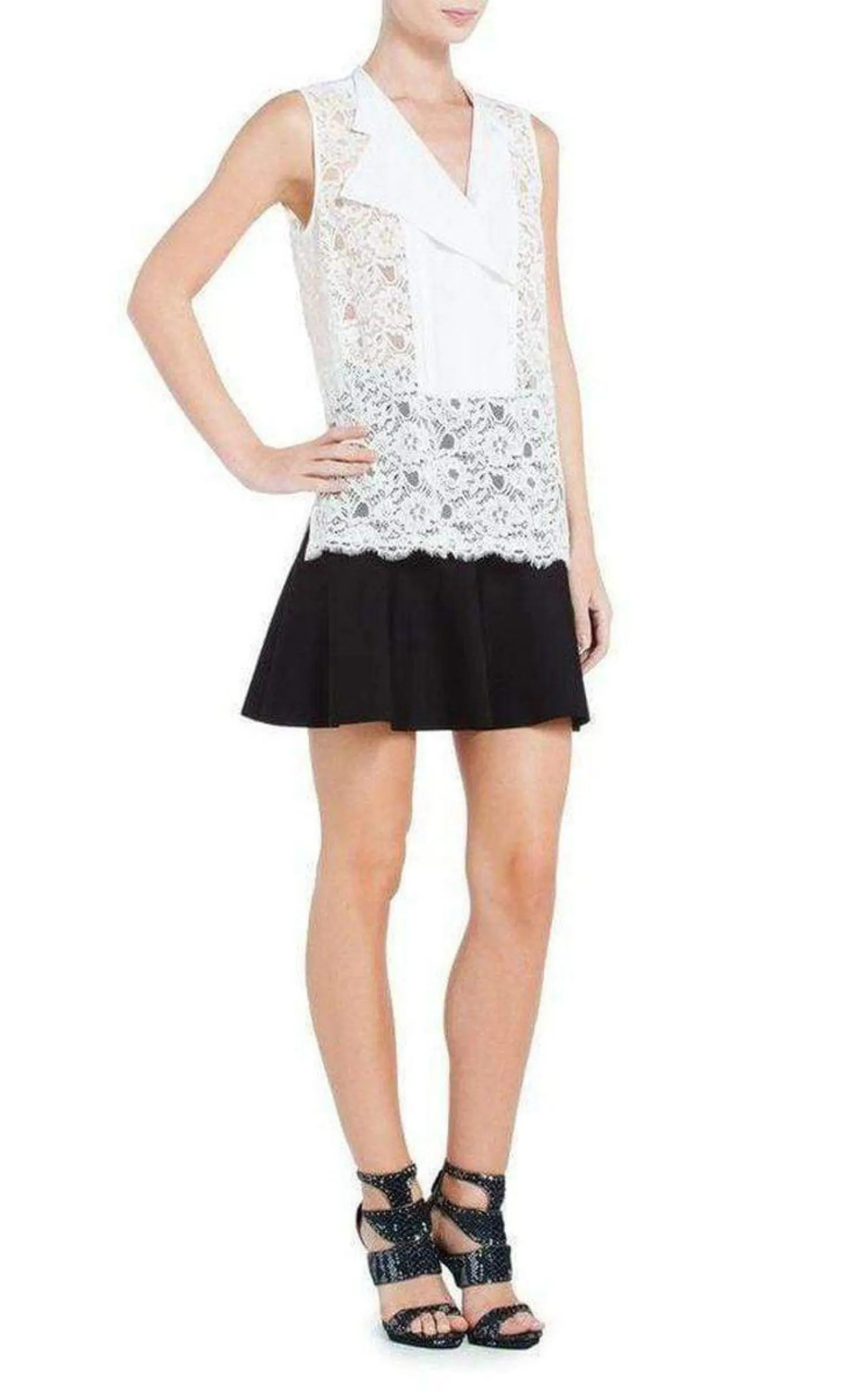 Layne Sleeveless Lace Top