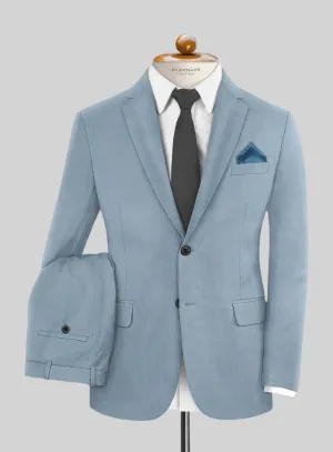 Marco Stretch Ebony Blue Wool Suit