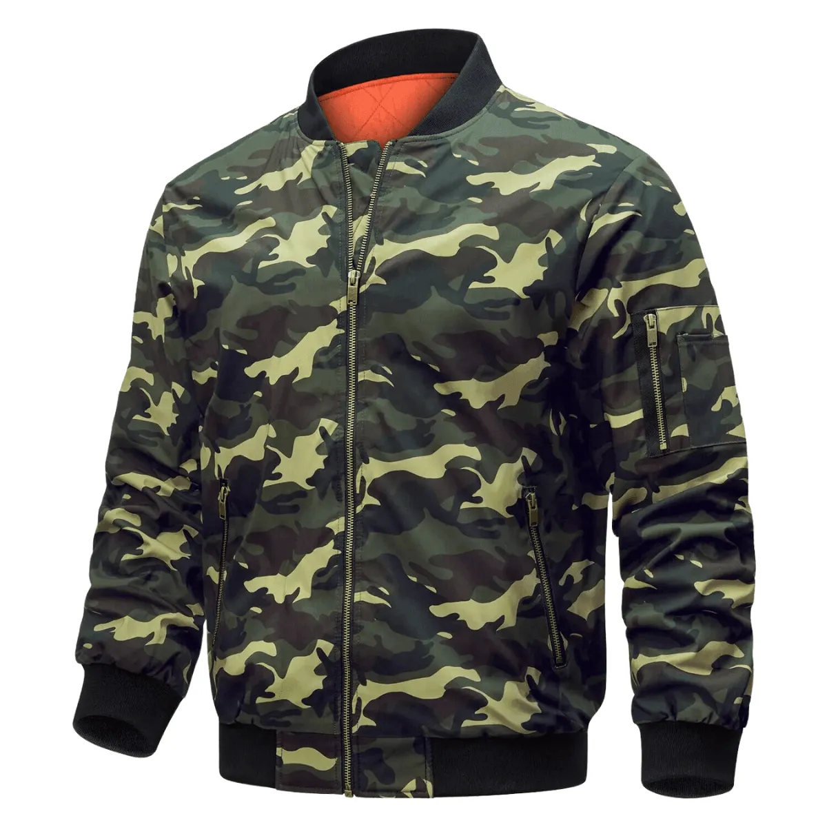 Men's Military Bomber Jacket - In 16 Colors!