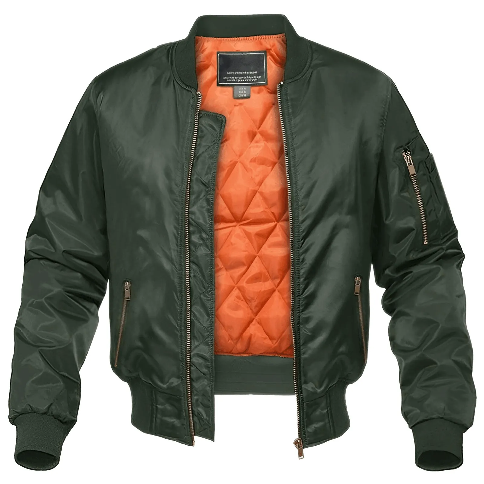 Men's Military Bomber Jacket - In 16 Colors!