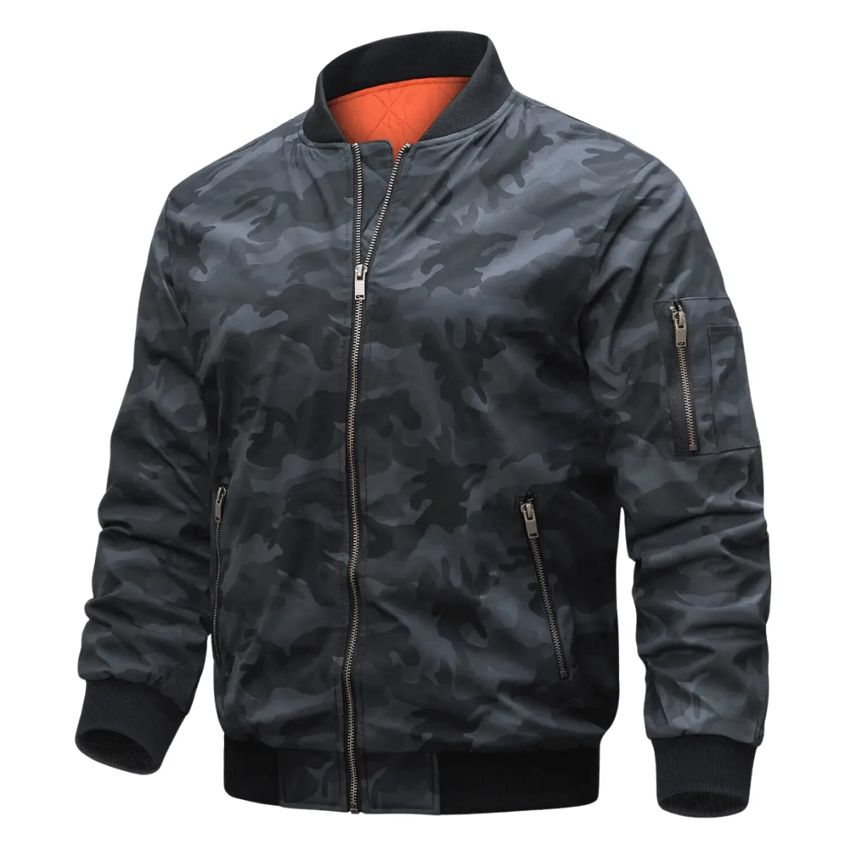 Men's Military Bomber Jacket - In 16 Colors!