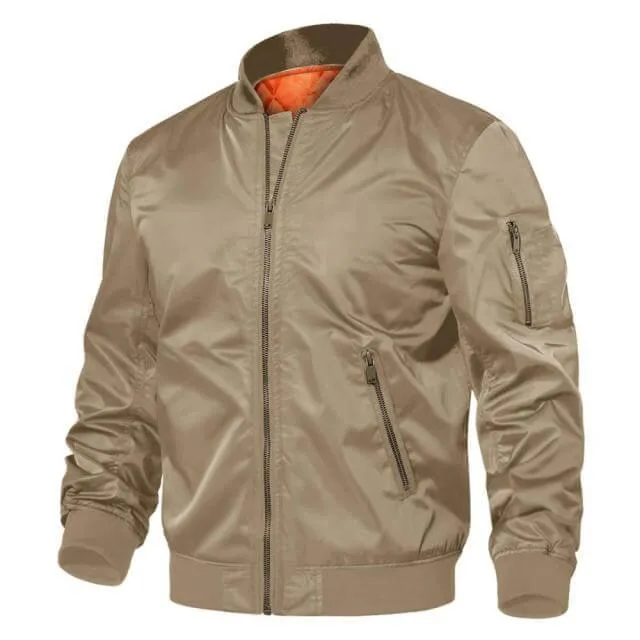 Men's Military Bomber Jacket - In 16 Colors!