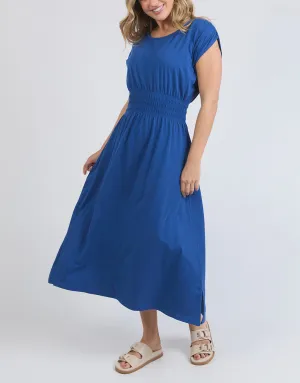 Nelle Midi Dress - Royal Blue