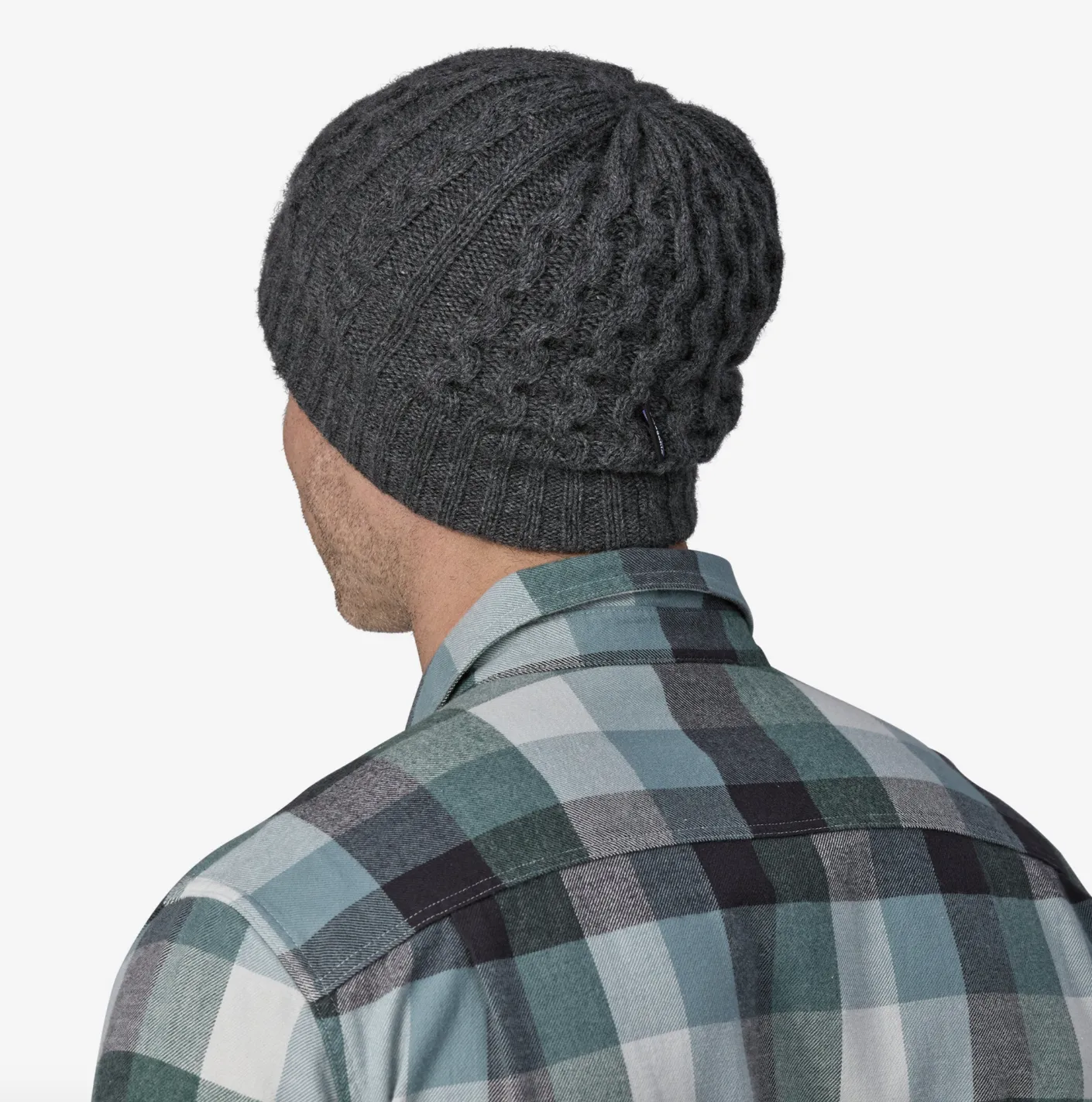 Patagonia Coastal Cable Beanie Noble Grey