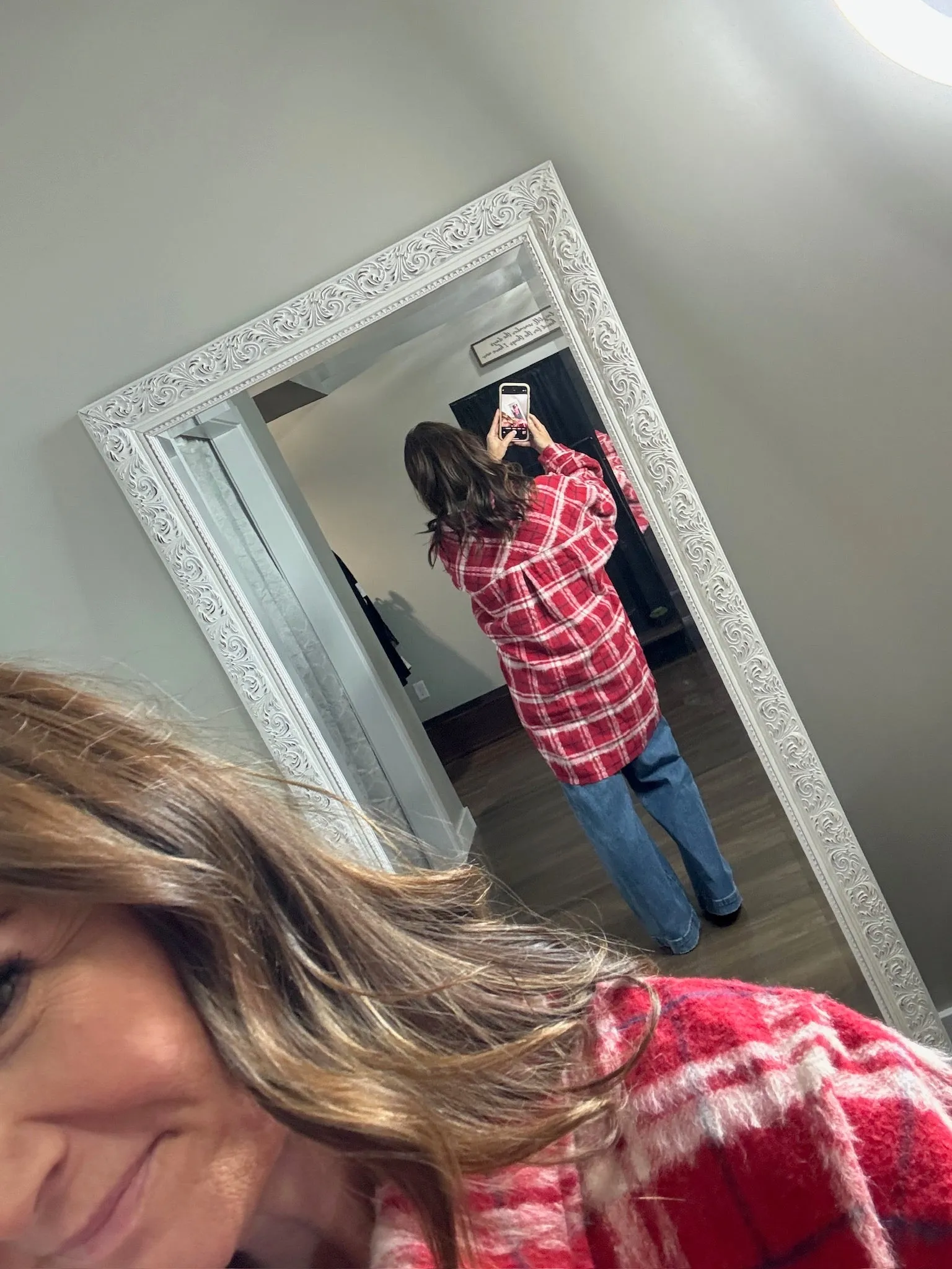 Red Plaid Shacket