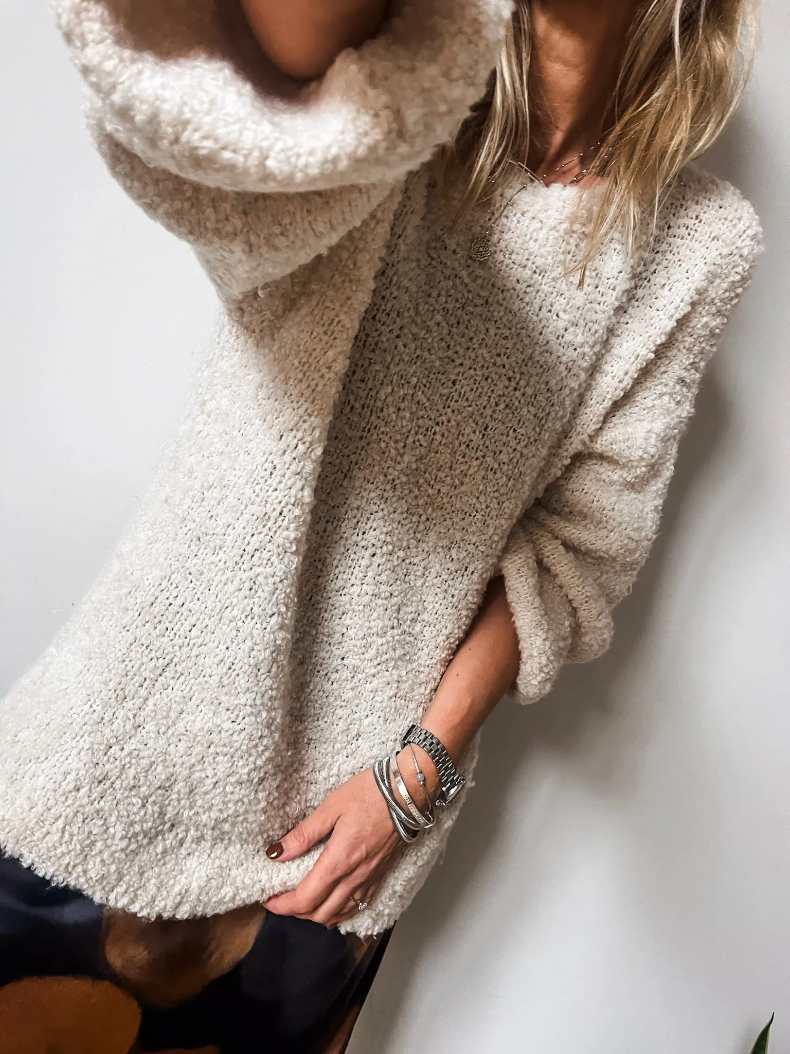 Textured Knit Jumper