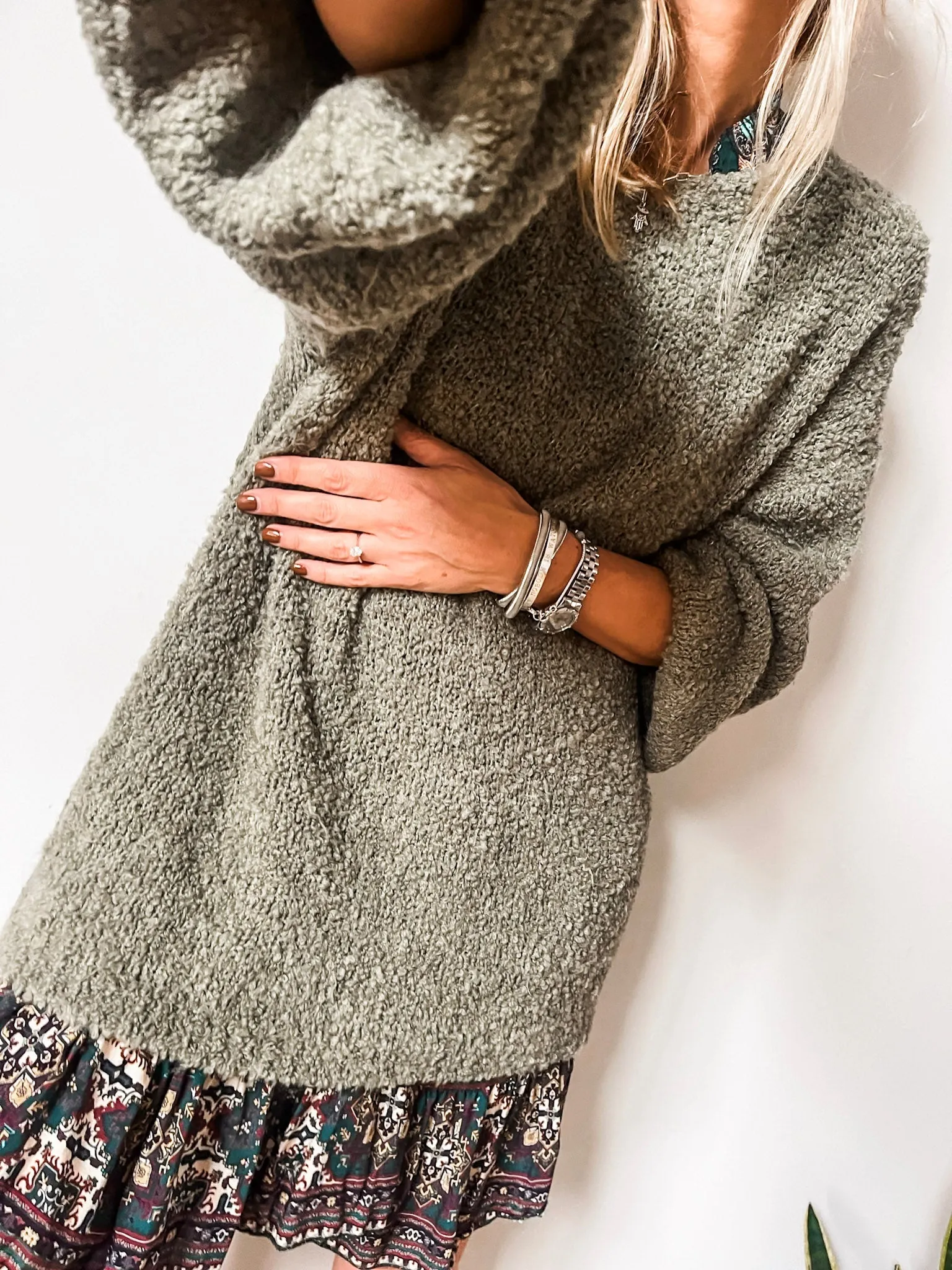 Textured Knit Jumper