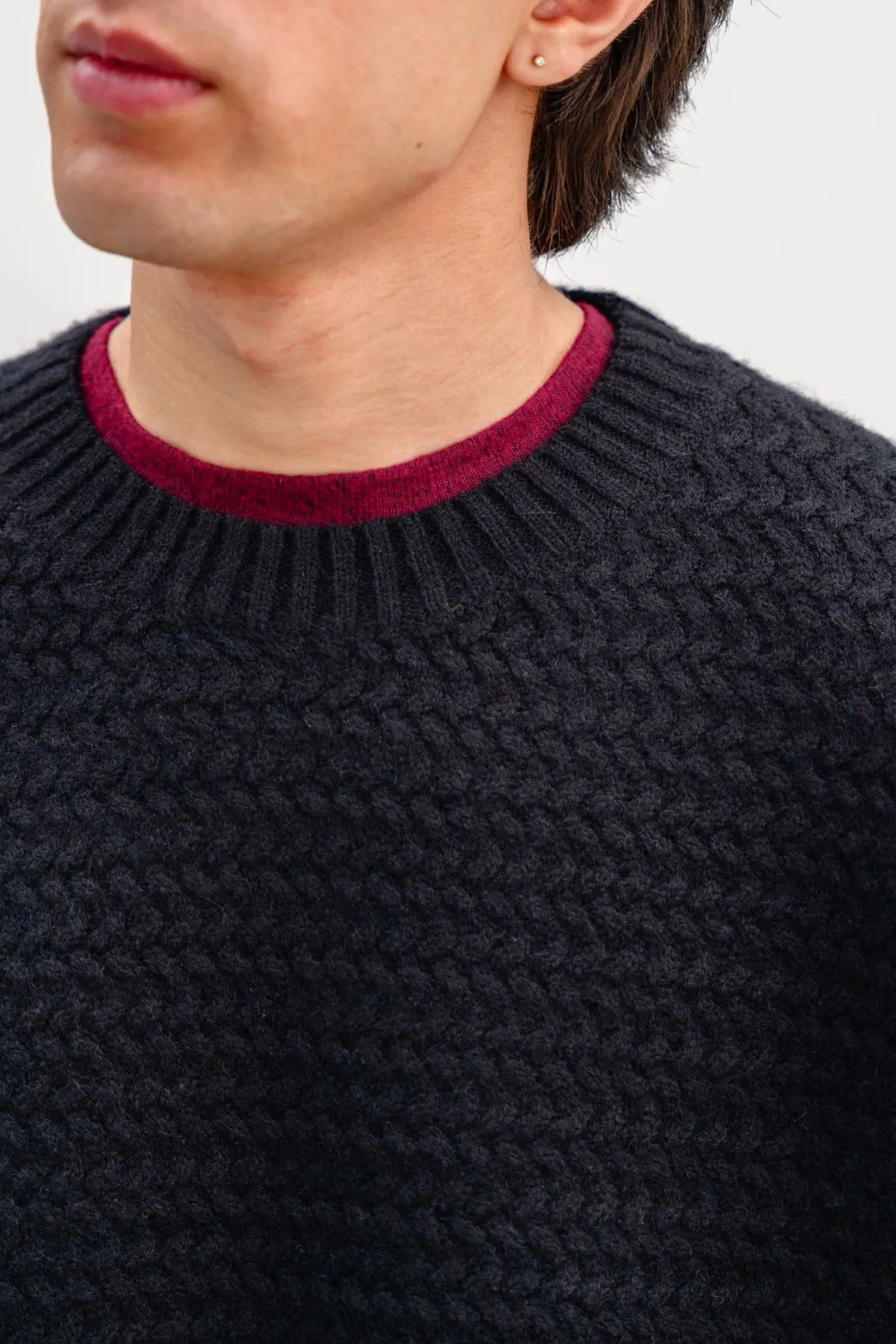 TEXTURED SWEATER