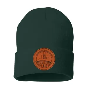 UCAN Leather Patch Beanie