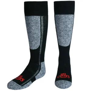 Youth Classic Mid Volume Sock - Black/Heather